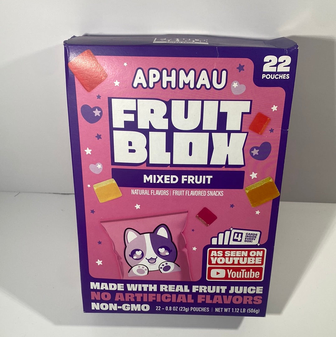 Aphmau Fruit Blox Mixed Fruit 22pouches Raresnackstoronto 4427