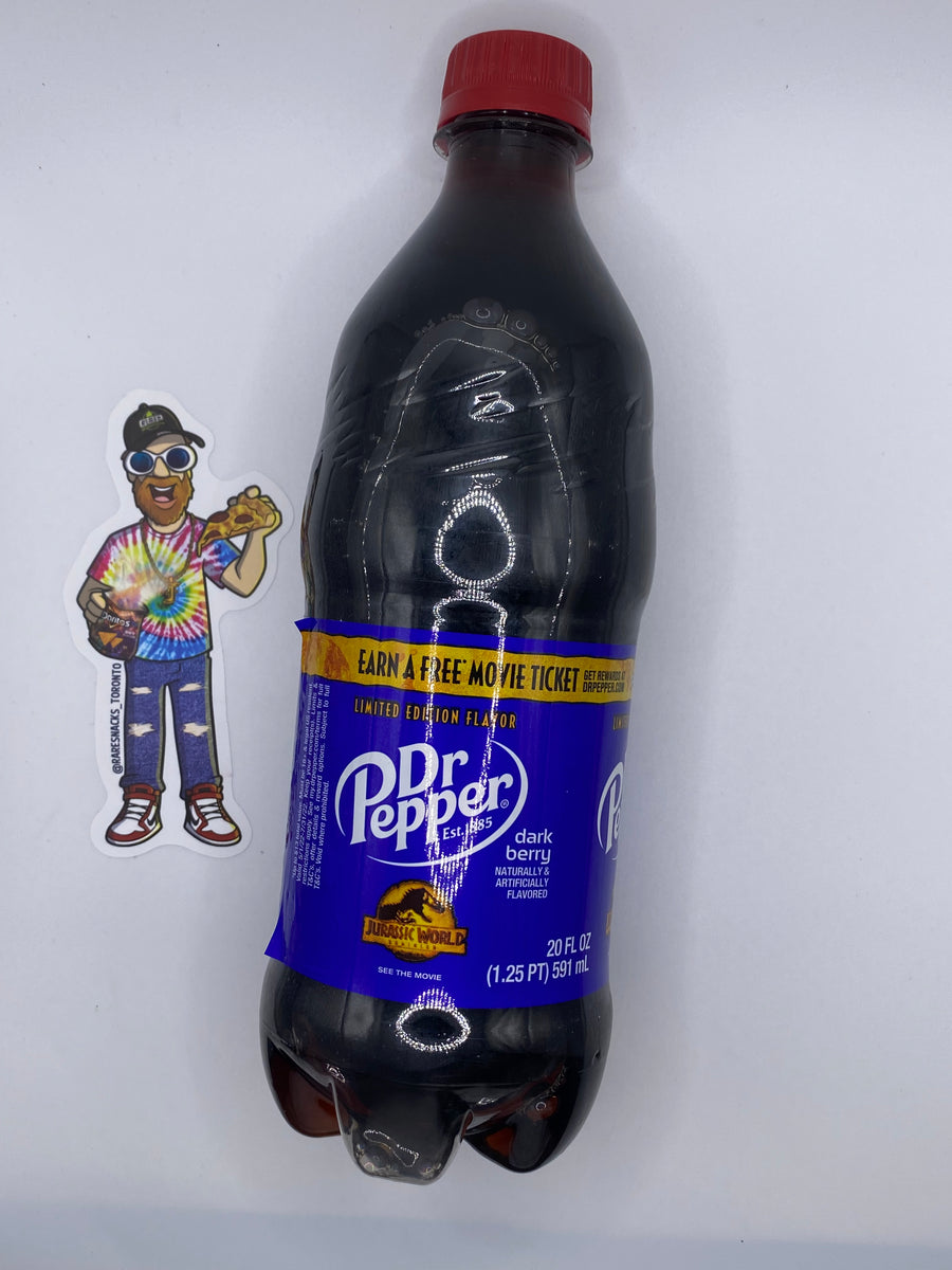 Dr Pepper Dark Berry 20oz RareSnacksToronto