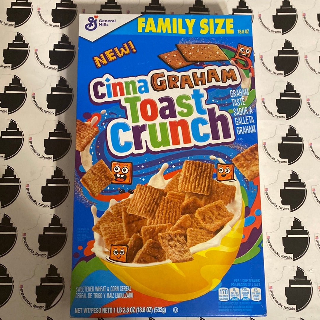 Cinnagraham Toast Crunch 532g Raresnackstoronto