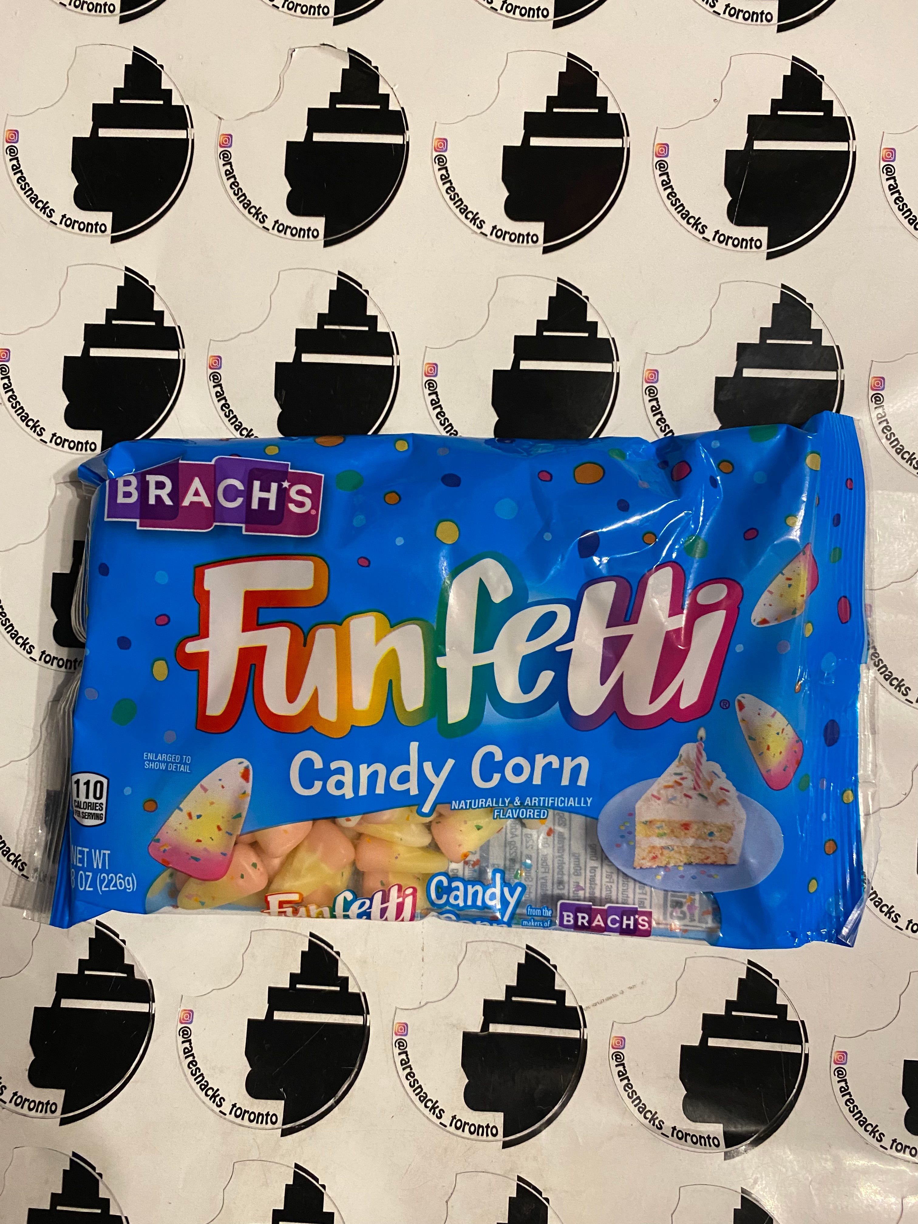 Funfetti Candy Corn 226g Raresnackstoronto