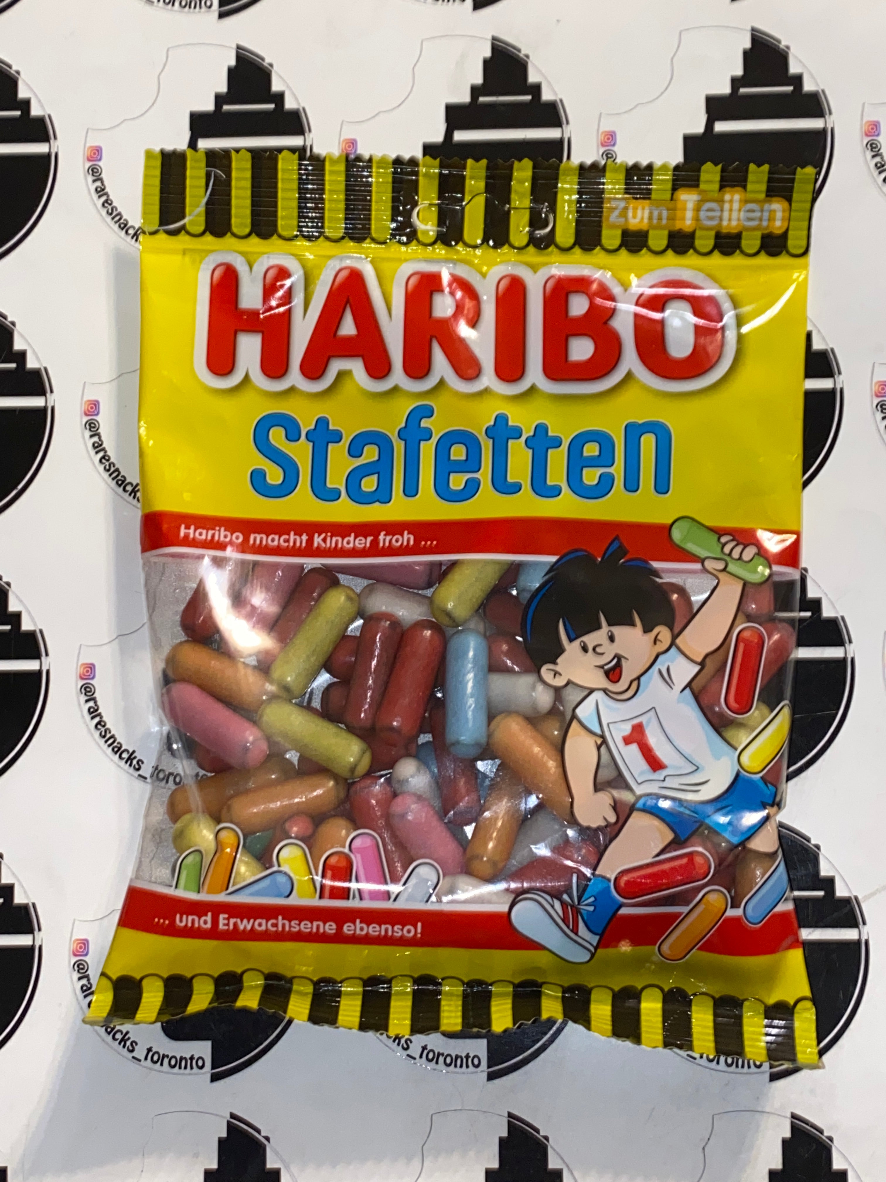 Haribo Stafetten 175g – RareSnacksToronto