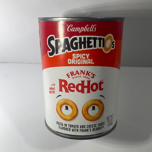 Campbell's SpaghettiOs Spicy Original made with Frank's RedHot