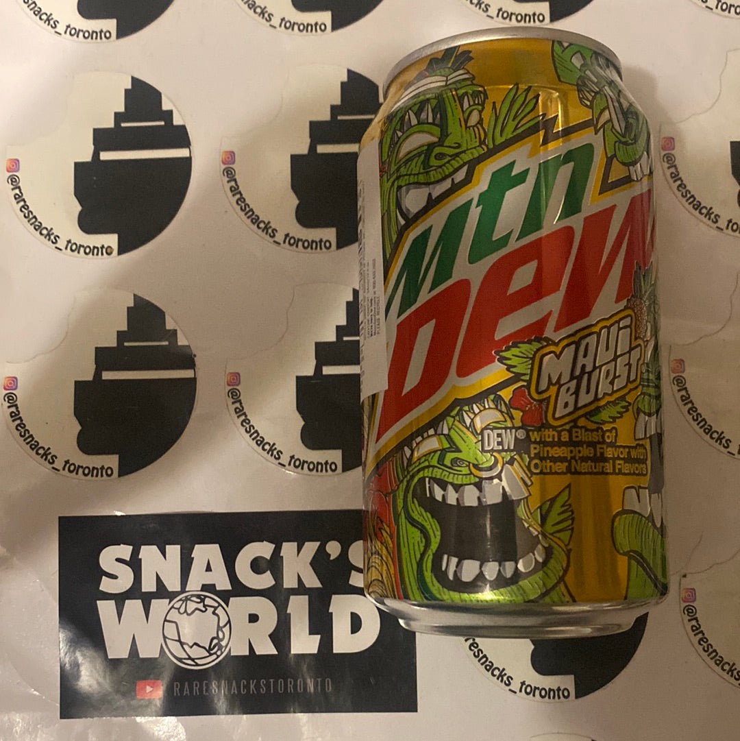 Mountain Dew Maui Burst 355ml – RareSnacksToronto