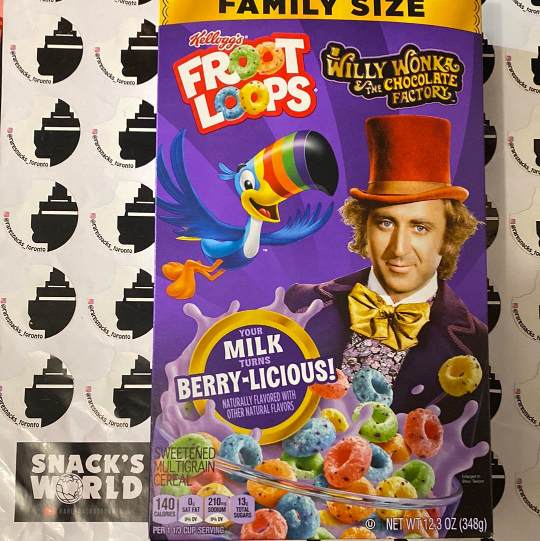 Froot Loops Willy Wonka Berrylicious – RareSnacksToronto