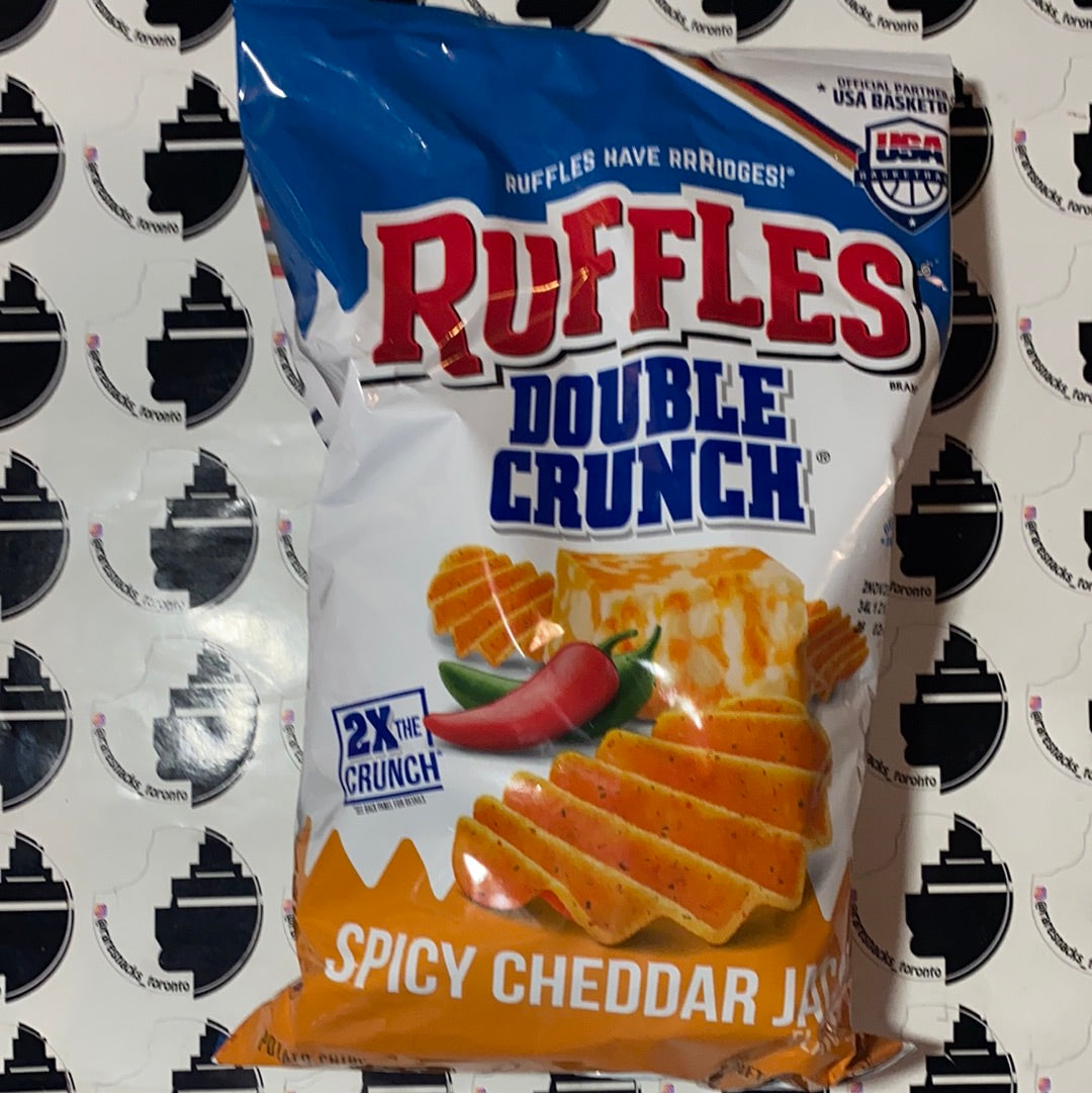 Ruffles Double Crunch Spicy Cheddar Jack 210g