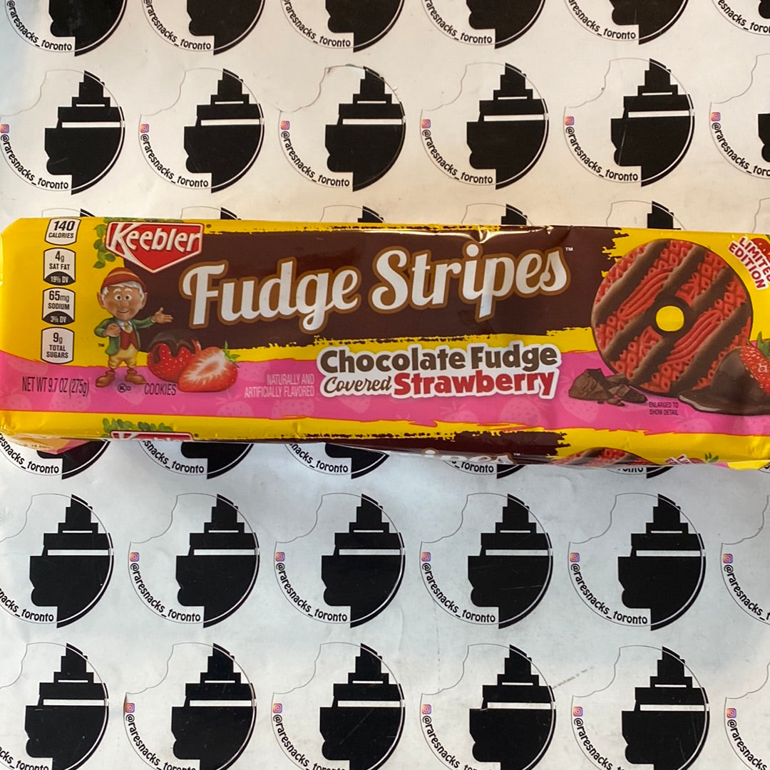 Keebler Fudge Stripes Strawberry Chocolate Fudge 275g