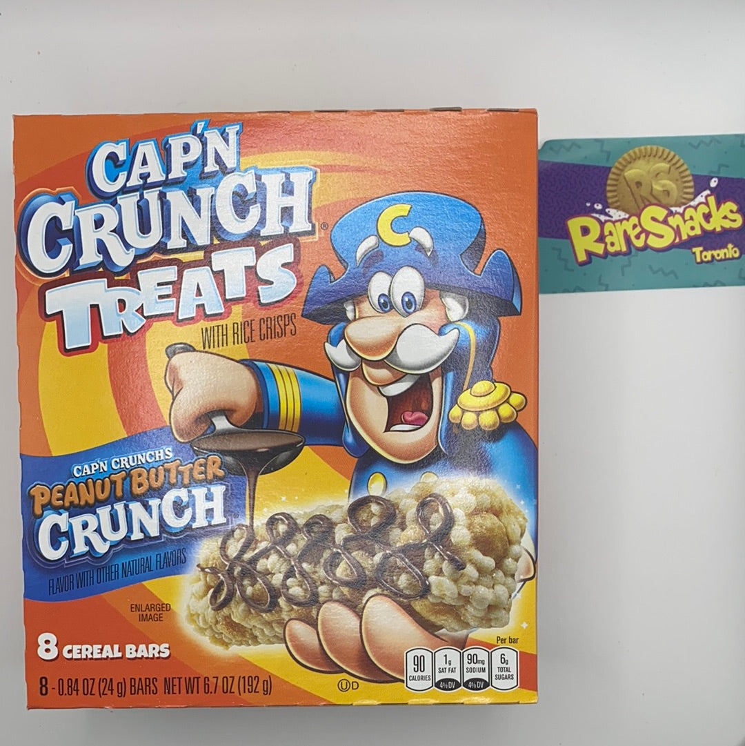 Captain Crunch Peanut Butter Cereal Bars 8pk