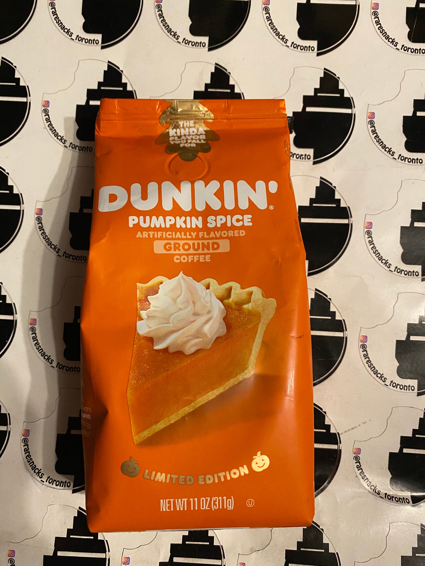 Dunkin Donuts Pumpkin Spice Coffee 311g