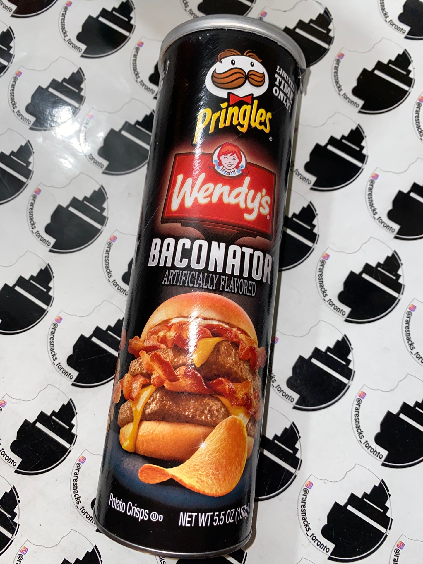 Pringle’s Wendy’s Baconator Limited Edition – RareSnacksToronto