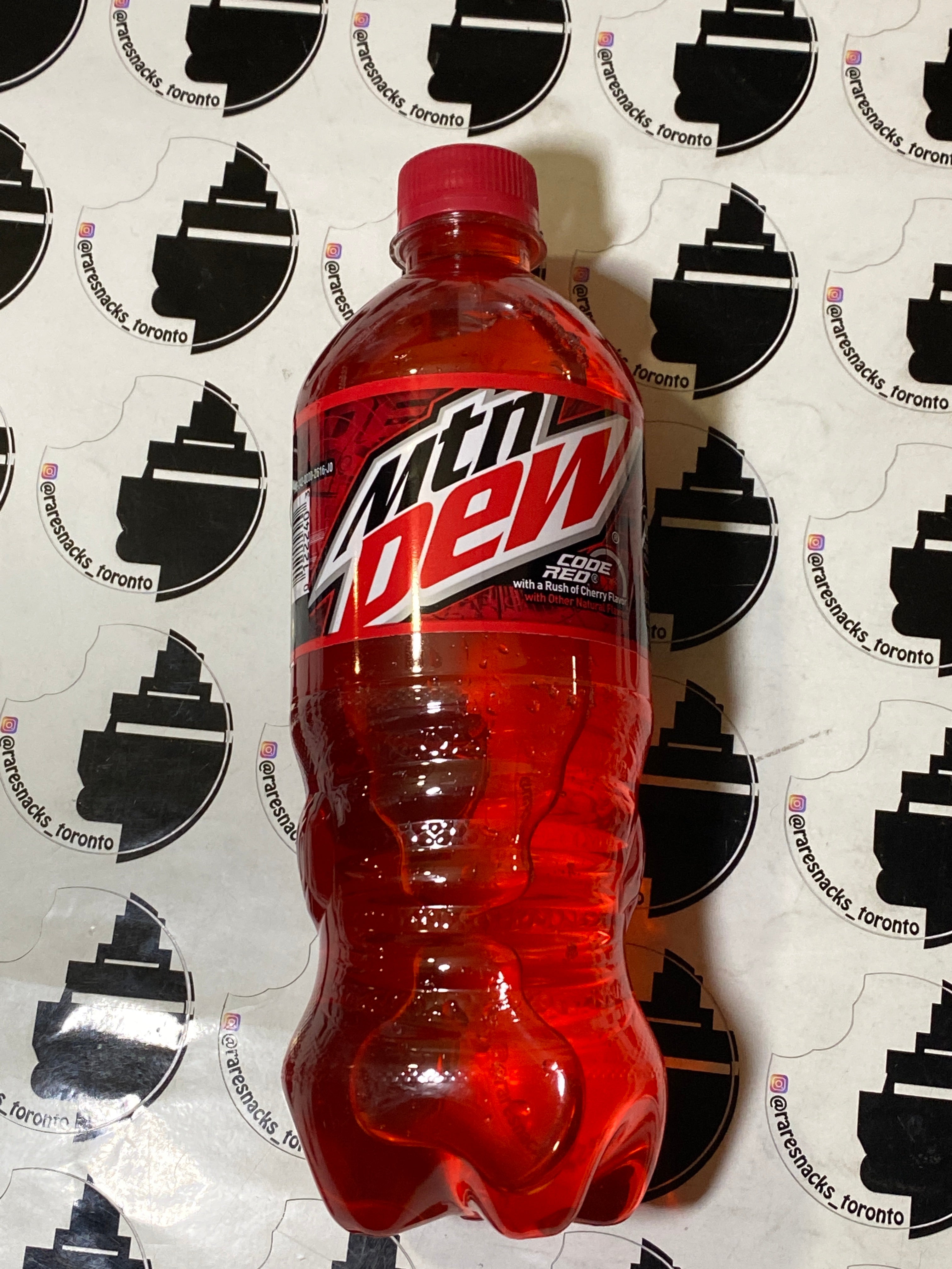 Mountain Dew Code Red 20oz – RareSnacksToronto