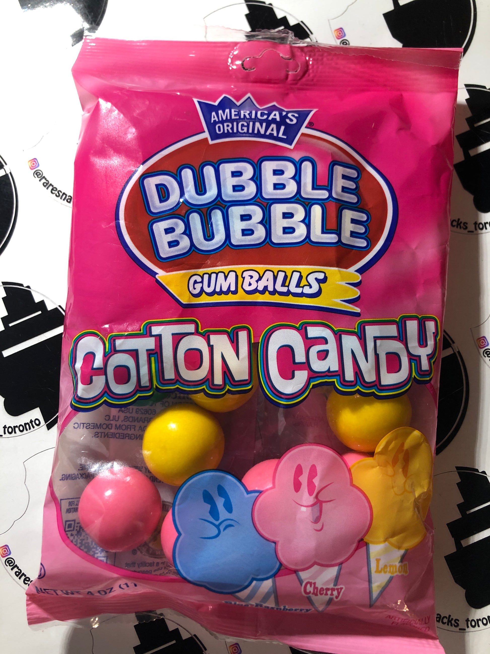 Dubble Bubble Cotton Candy Gumballs – RareSnacksToronto