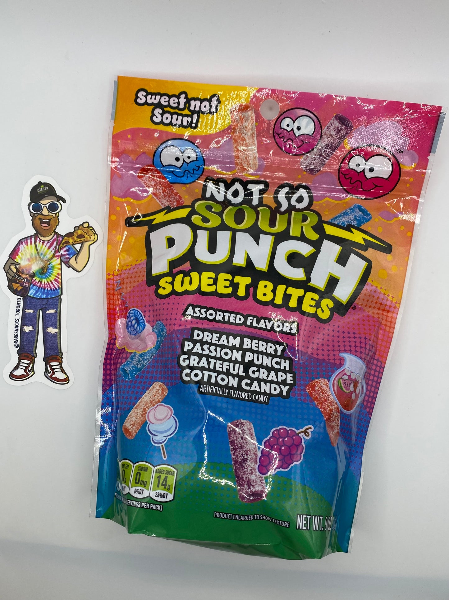 Not so Sour Punch Sweet Bites 9oz