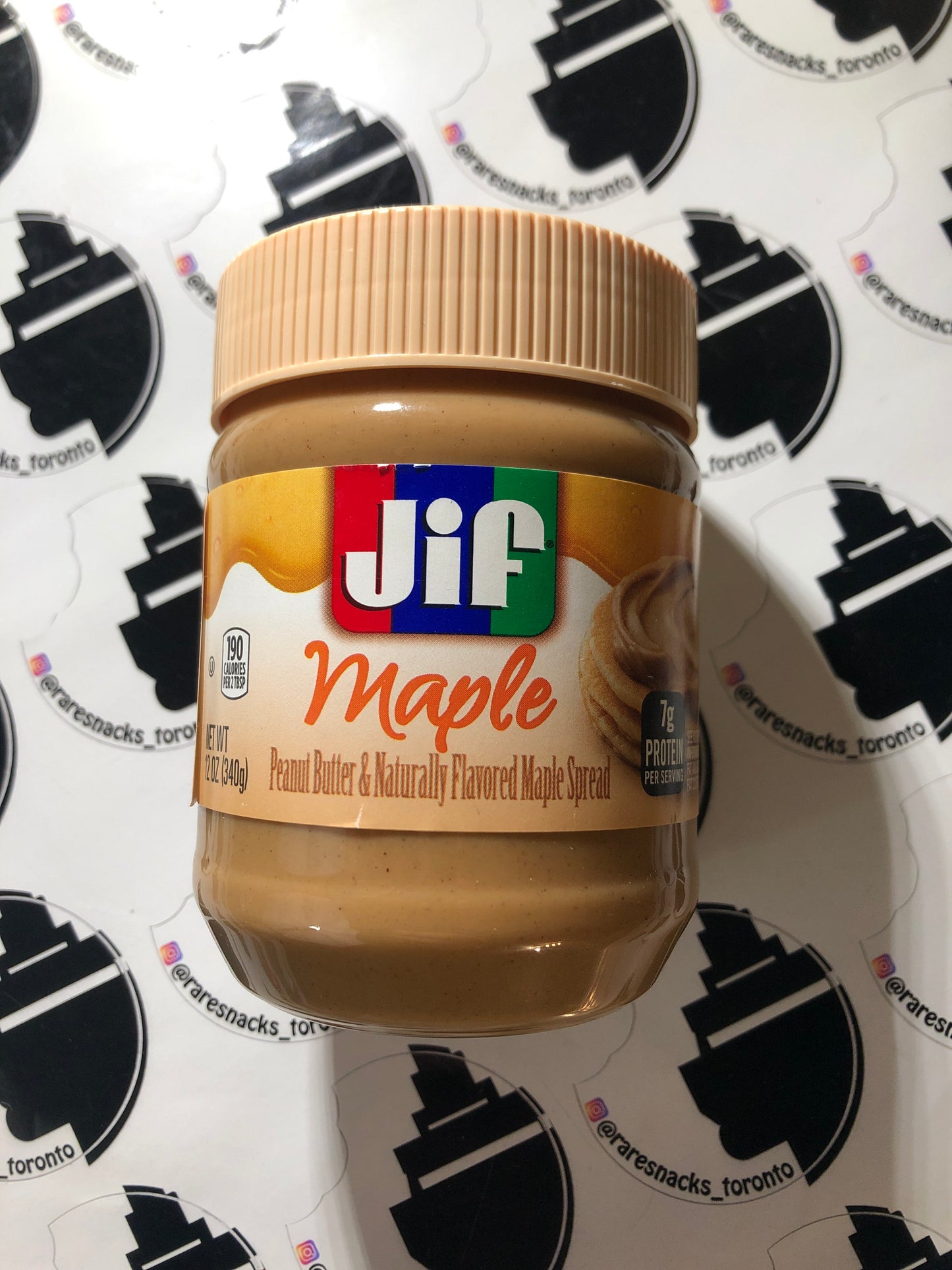 Jif Maple Peanut Butter 340g