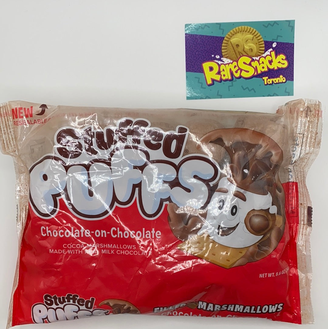 Stuffed Puffs Chocolate on Chocolate Marshmallows 244g