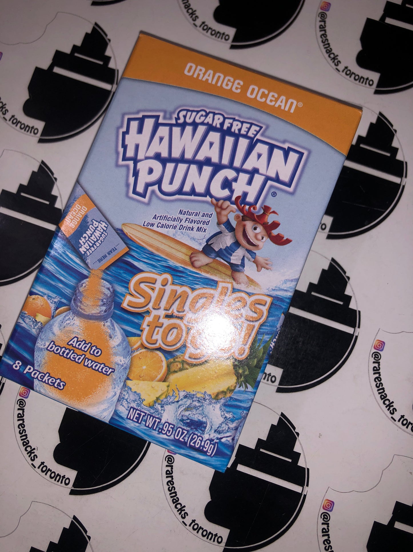 Hawaiian Punch Orange Ocean sugar free singles to go