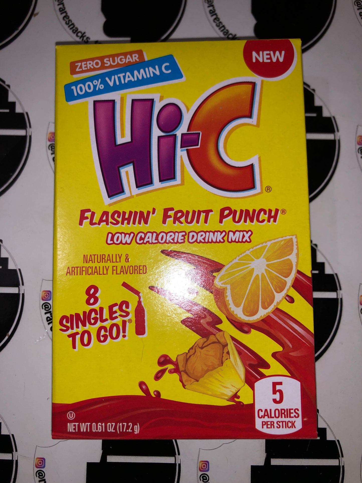 Hi-C Fruit Punch singles to go