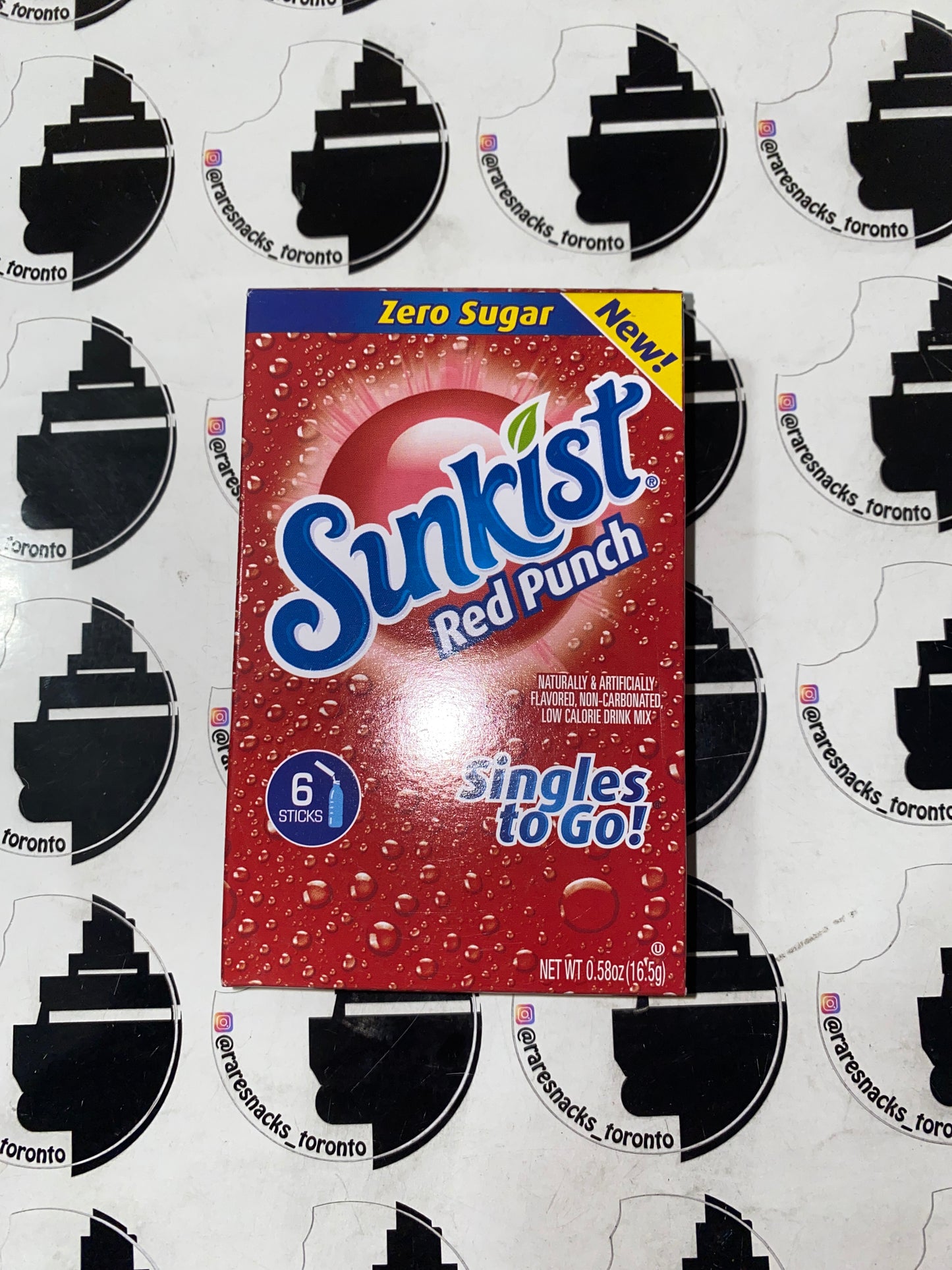 Sunkist Red Punch Singles to Go