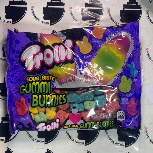 Trolli Sour Brite Gummi Bunnies 8oz