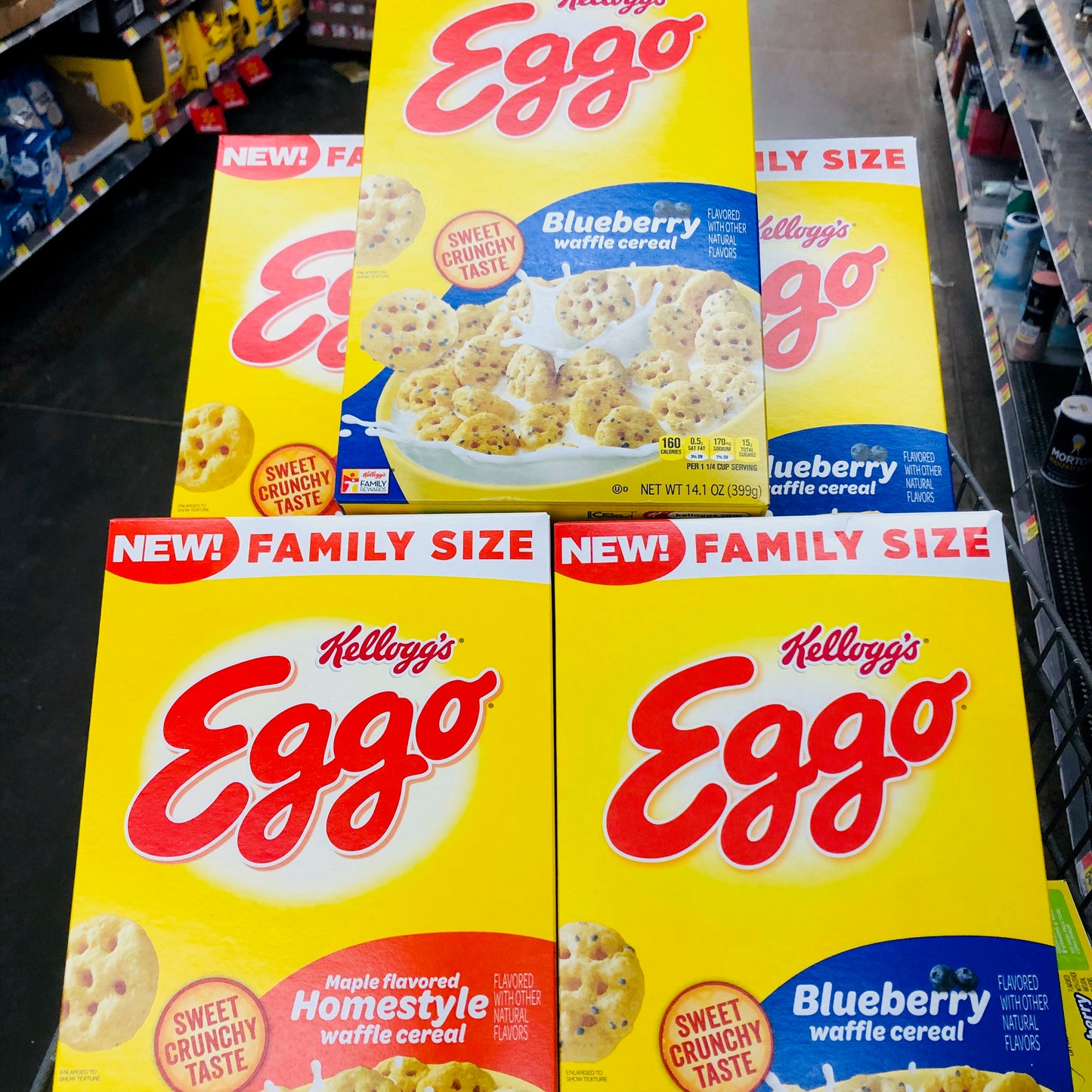 Eggo Waffle Cereal Original Maple