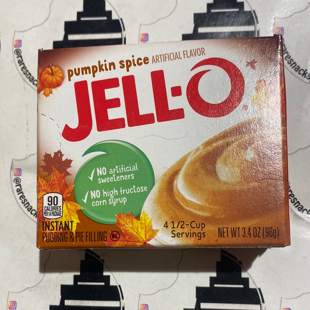 Jello Pumpkin Spice Pudding Mix 96g