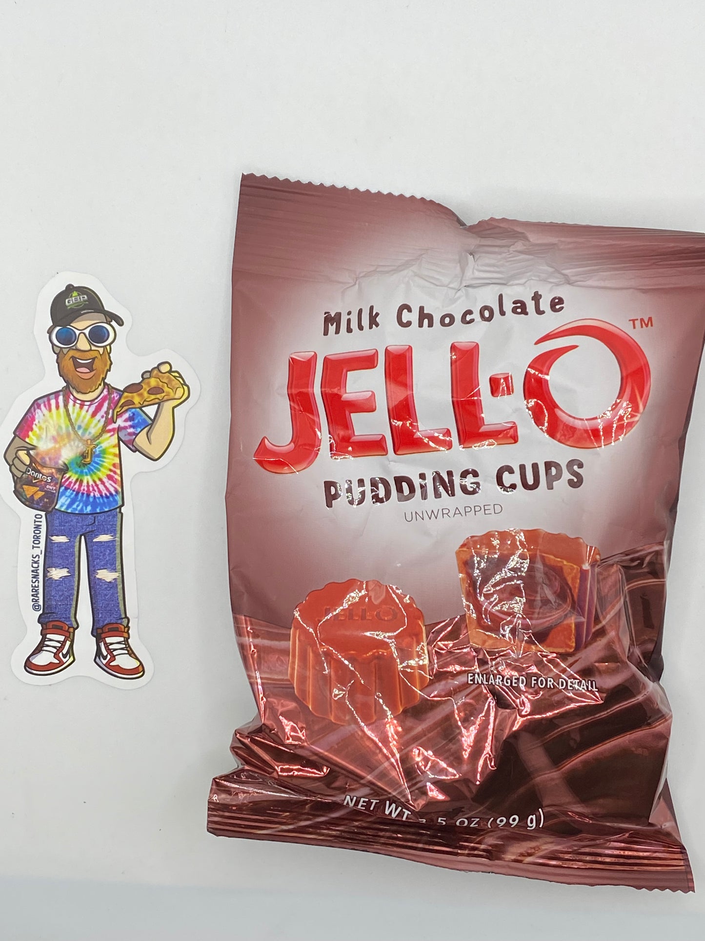 Jello Milk Chocolate Pudding Cups Candy 99g