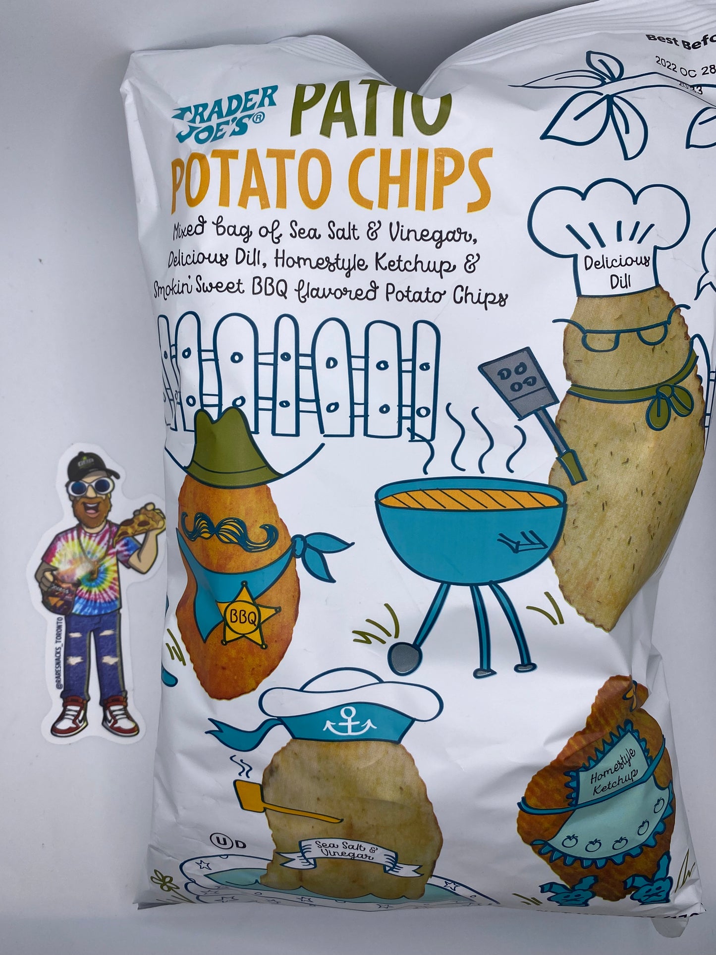 Trader Joe Patio Chips 170g