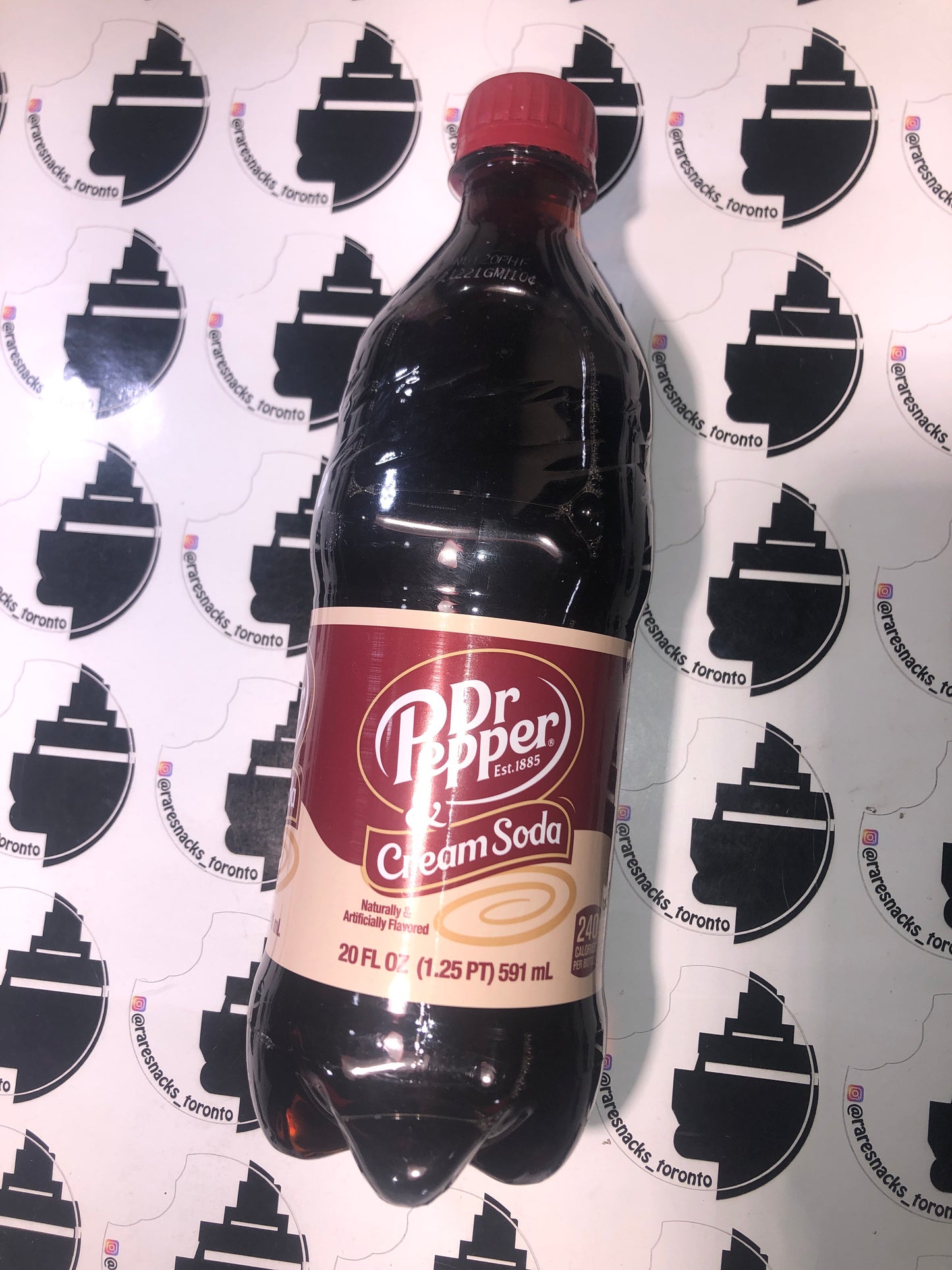 Dr Pepper and Cream Soda 20oz