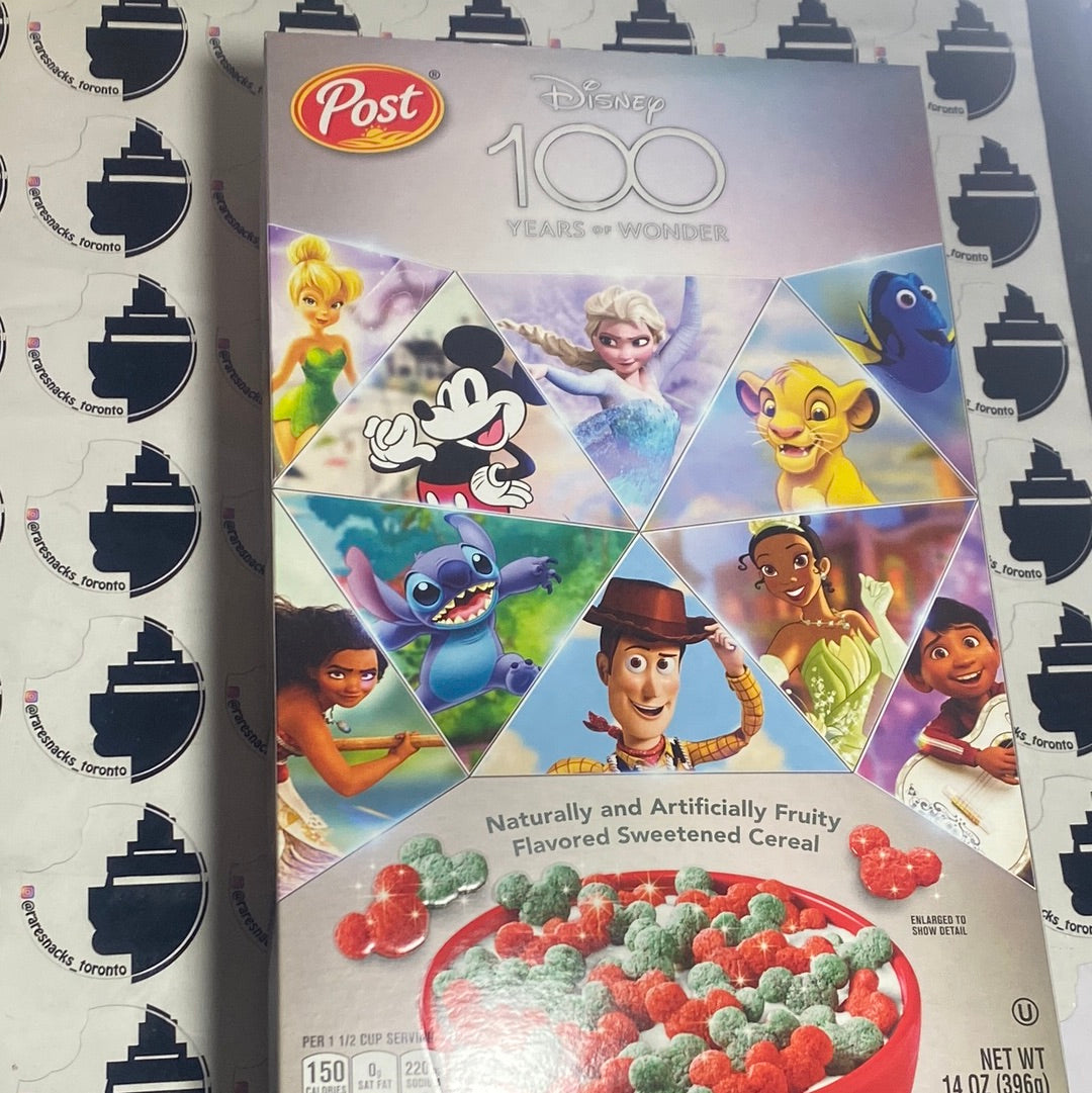 Disney 100 Years of Wonder Cereal Family Size