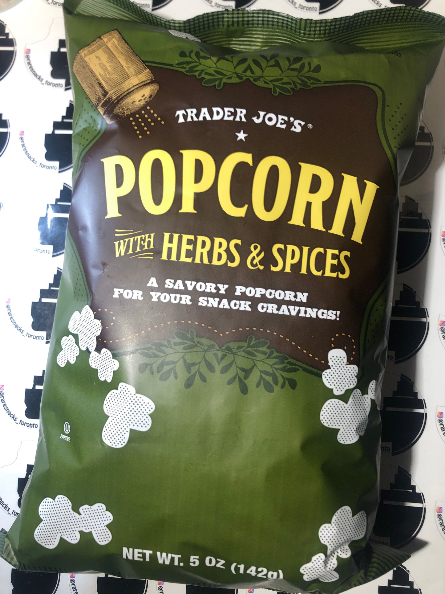 Trader Joe’s Popcorn with Herbs and Spices