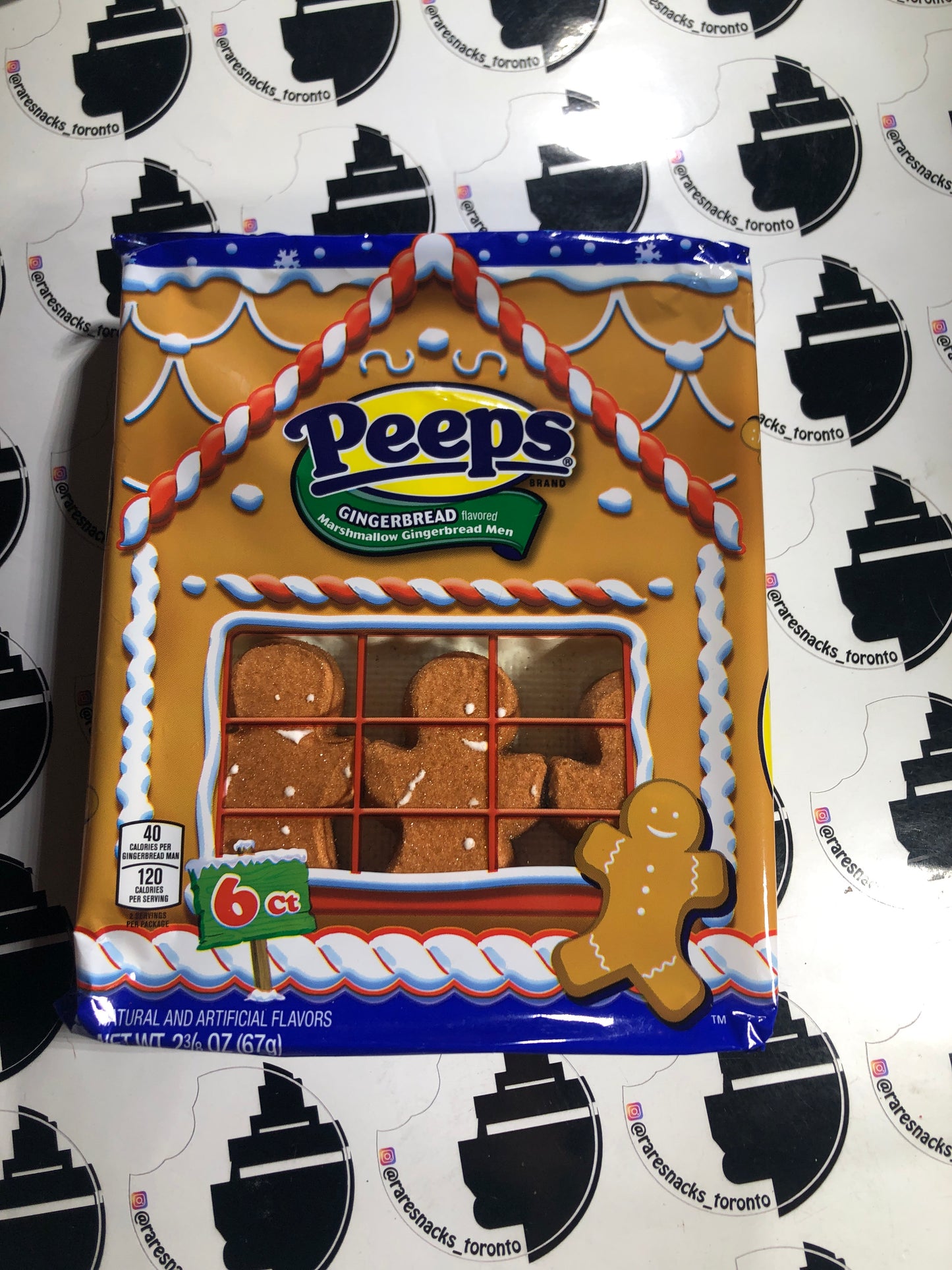 Peeps Gingerbread men 6pk