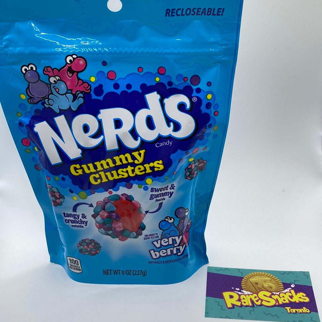 Nerds Gummy Cluster Very Berry 8oz Sharesize – RareSnacksToronto