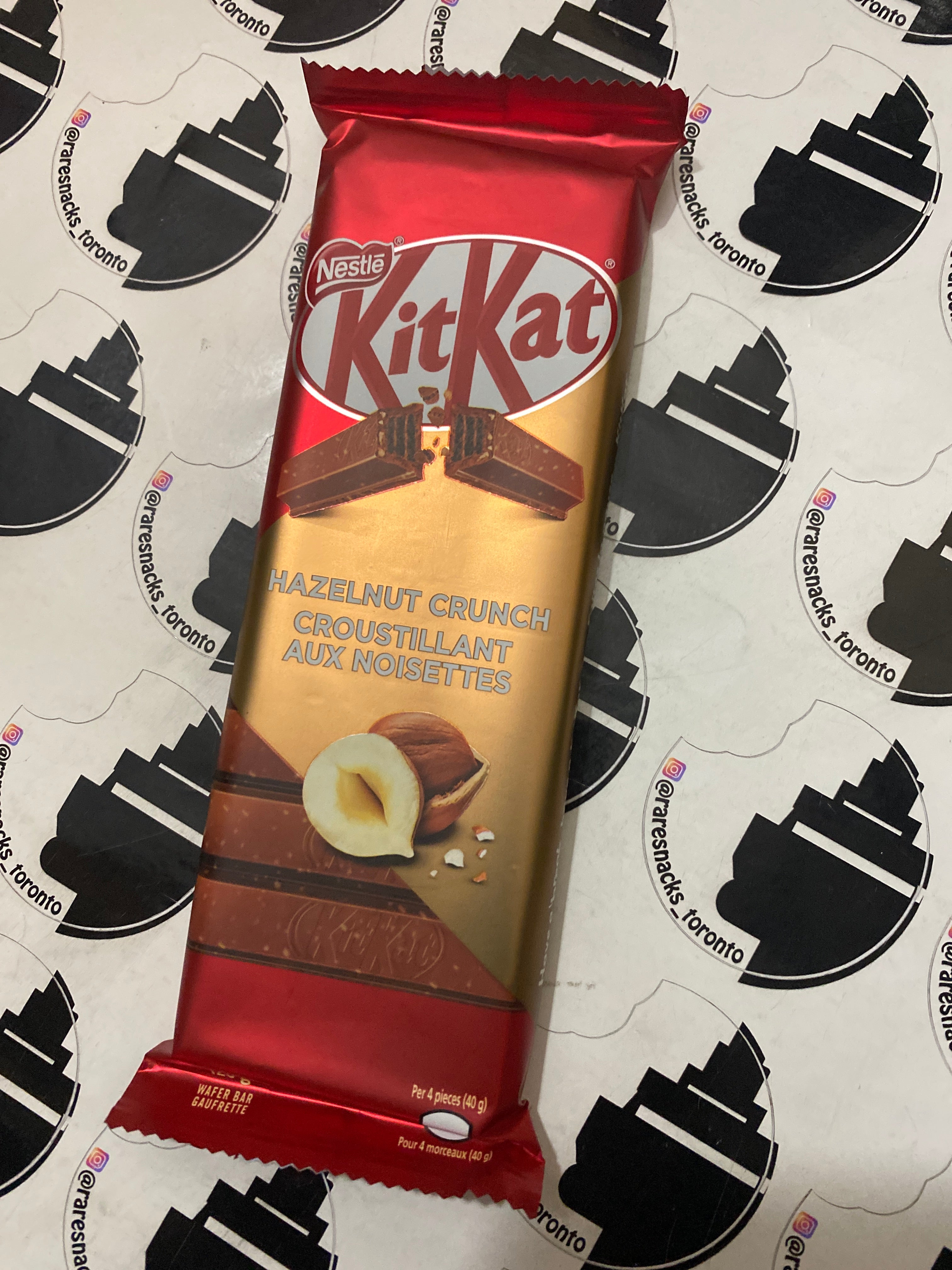 Kit Kat Hazelnut Crunch King Size 120g – RareSnacksToronto