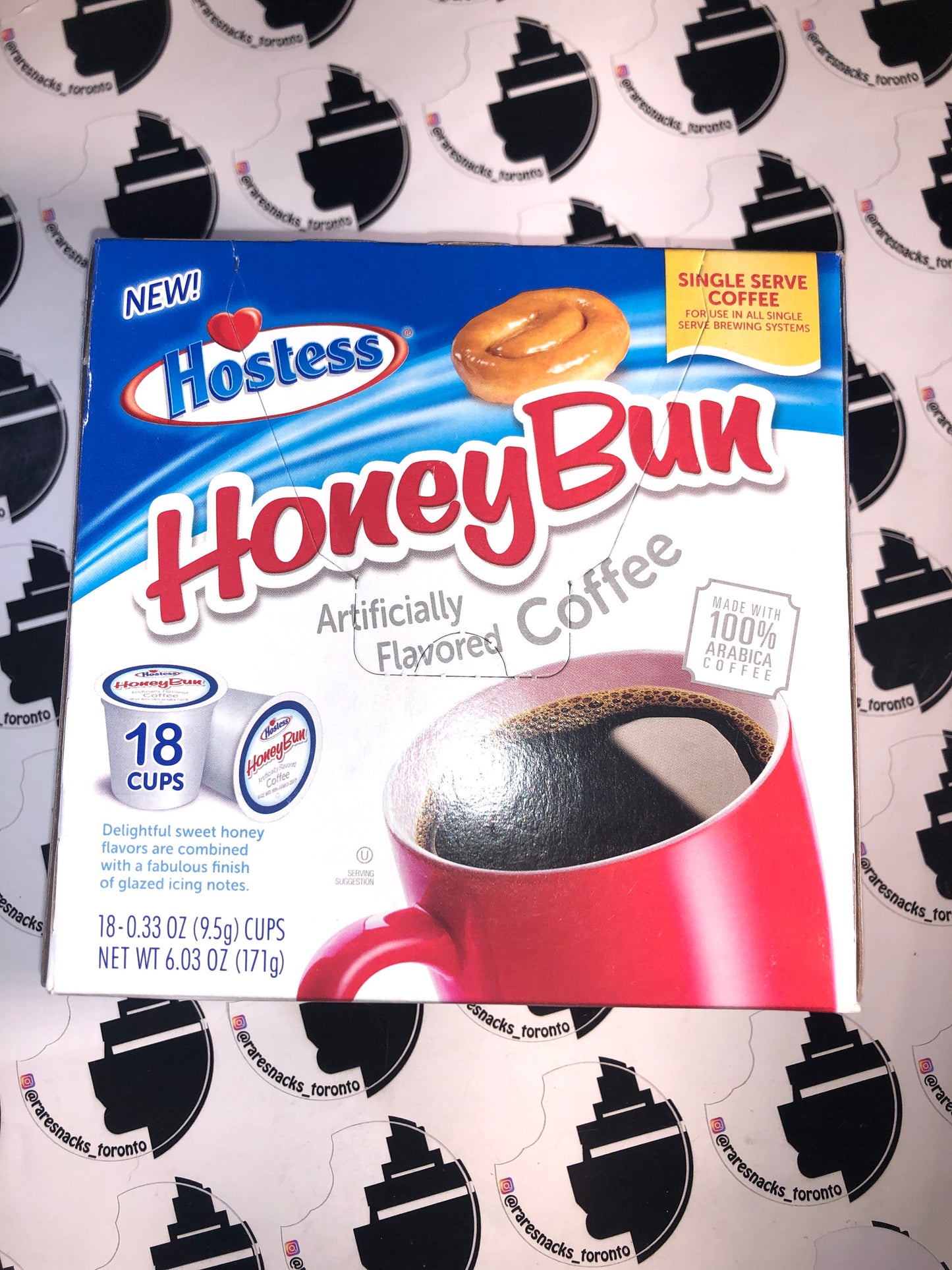 Hostess Honeybun Coffee Kcups 18pk