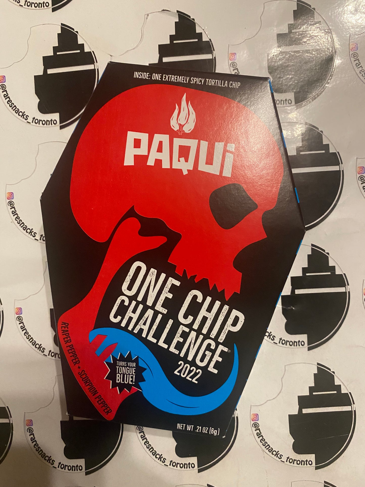Paqui One Chip Challenge 2022